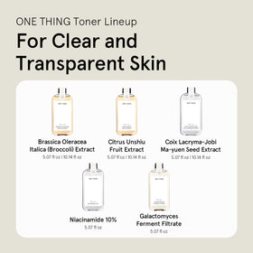 ONE THING bottle held in hand showing travel-friendly 5.07 fl oz size