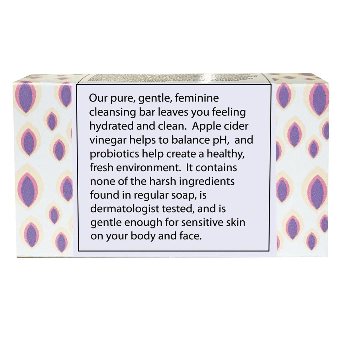 One With Nature bar on bathroom shelf in lifestyle scene for everyday gentle care