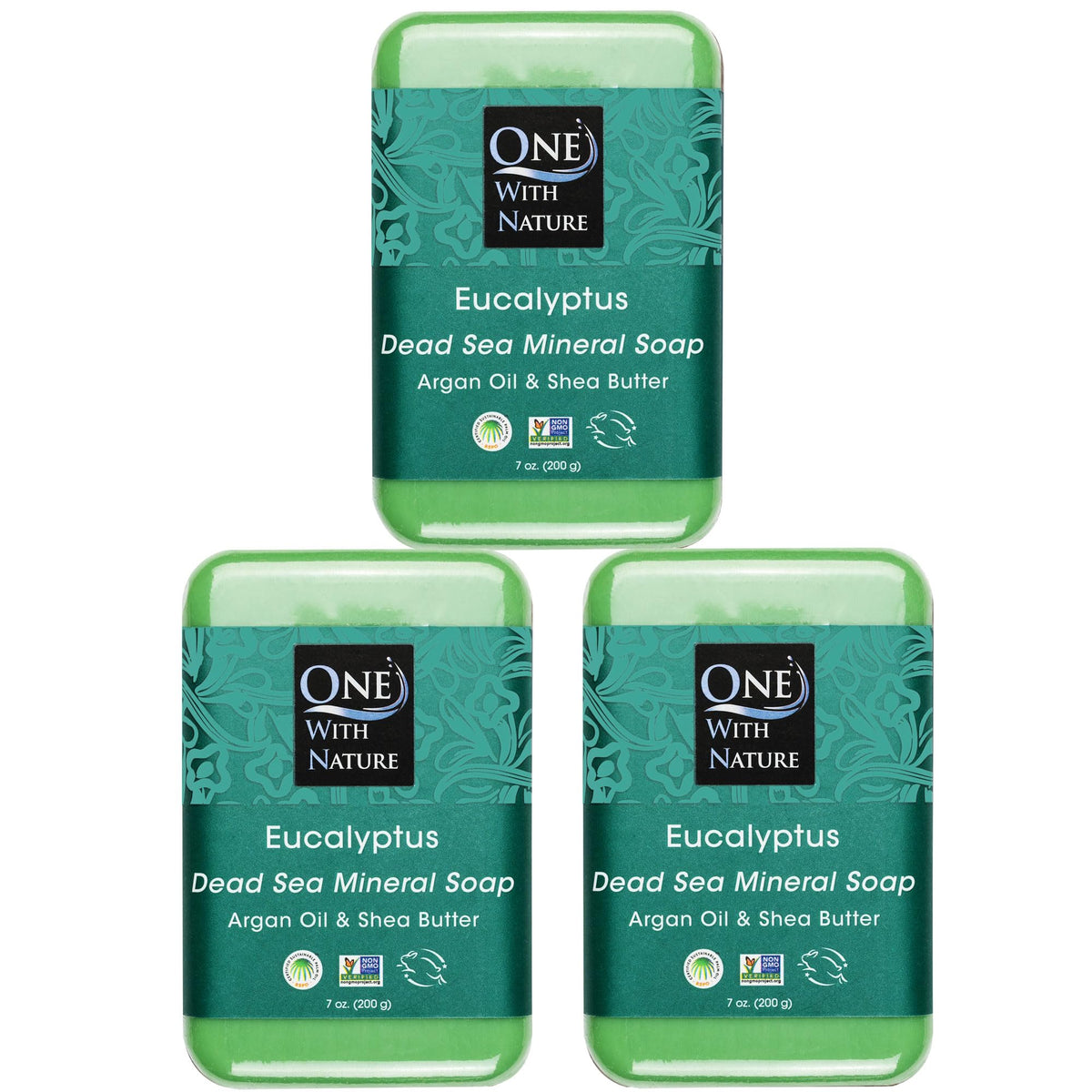 One With Nature front packaging showing 3-pack and benefits
