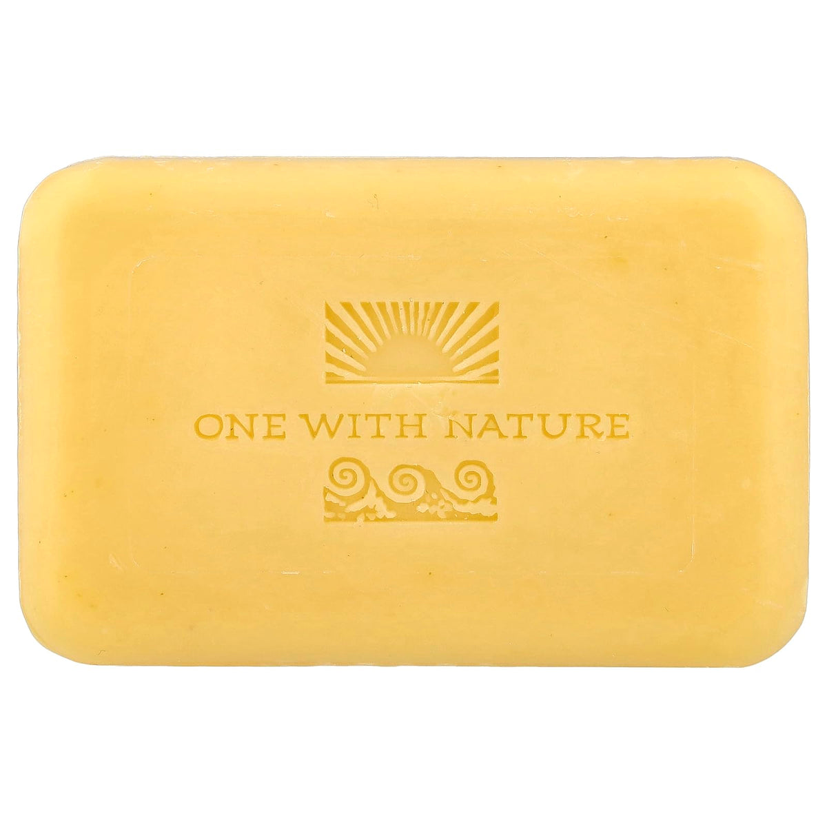 One With Nature ingredient label closeup highlighting Dead Sea minerals and natural oils benefit
