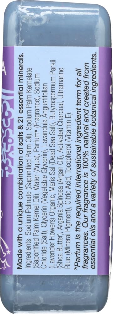 One With Nature bar beside ruler for scale benefit clear 7-ounce size information
