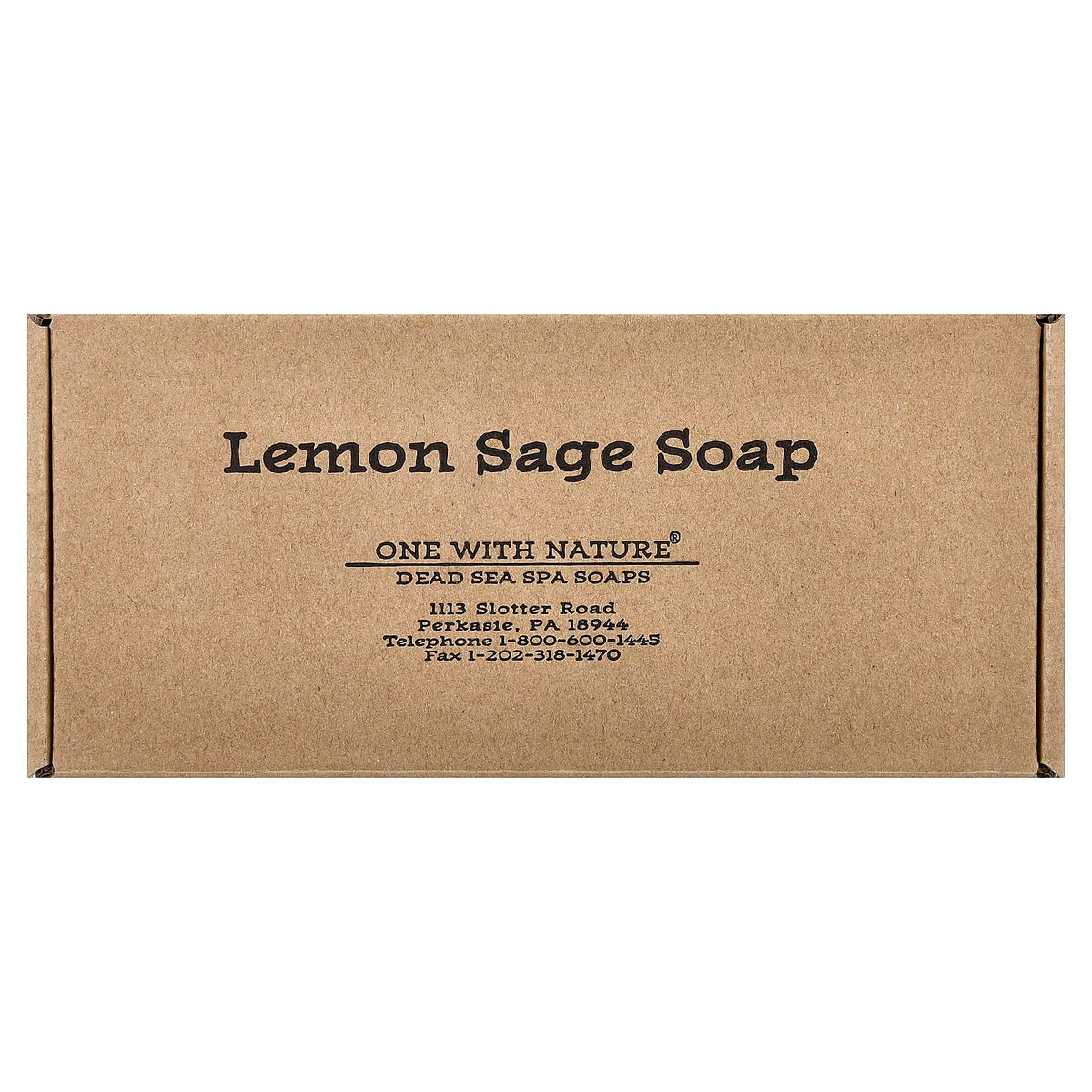 One With Nature soap in hand lathering to show gentle cleansing and moisturizing benefit