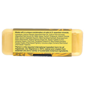 One With Nature close-up texture of soap surface demonstrating dense triple-milled quality