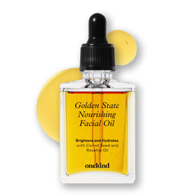 Onekind bottle front view showing product and elegant packaging for shelf appeal