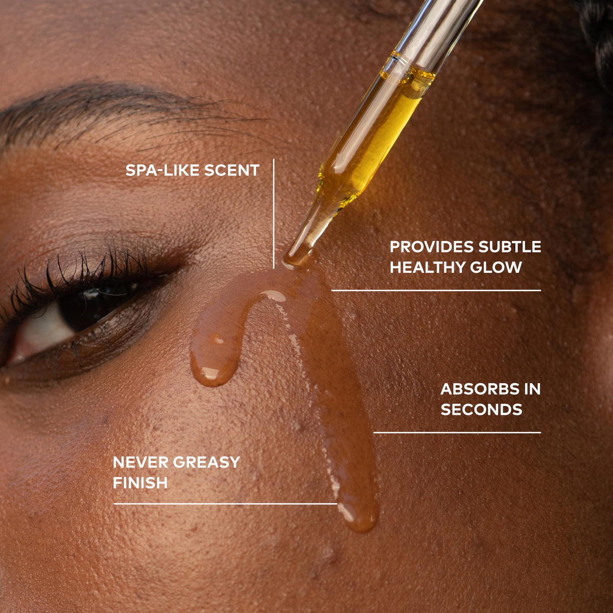 Onekind close-up texture drop highlighting lightweight absorption and velvet finish