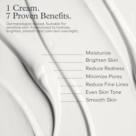 Onekind ingredients layout with squalane and rosehip to hydrate and smooth