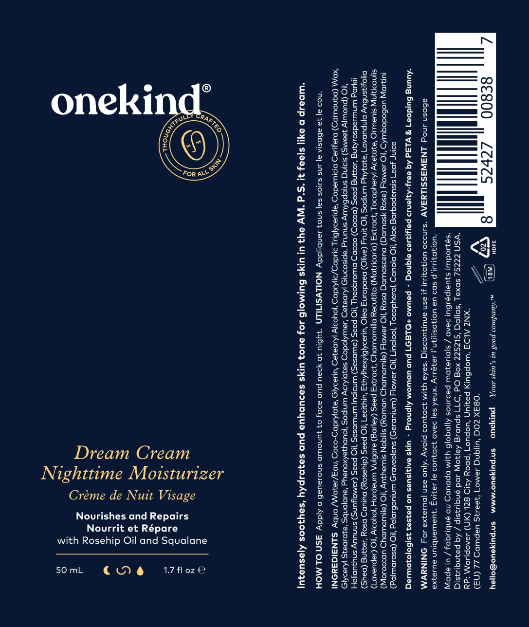 Onekind jar with recycled box illustrating eco-friendly small-batch packaging