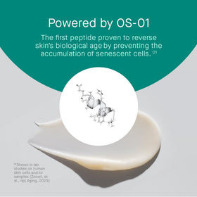 oneskin application on forearm demonstrating quick absorption and hydration