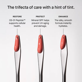 oneskin lip open cap and slanted tip for precise, mess-free application benefit