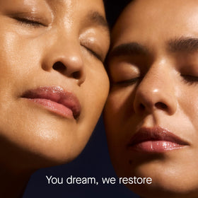 oneskin before and after comparison showing improved lip smoothness benefit