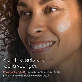 oneskin refill pump close-up showing precise dispensing and waste reduction benefit