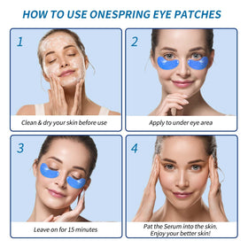 Onespring after-treatment result showing visibly refreshed eye area benefit