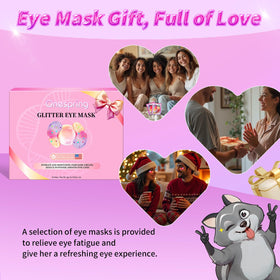 Onespring model applying patch under eye demonstrating easy 15–20 minute use