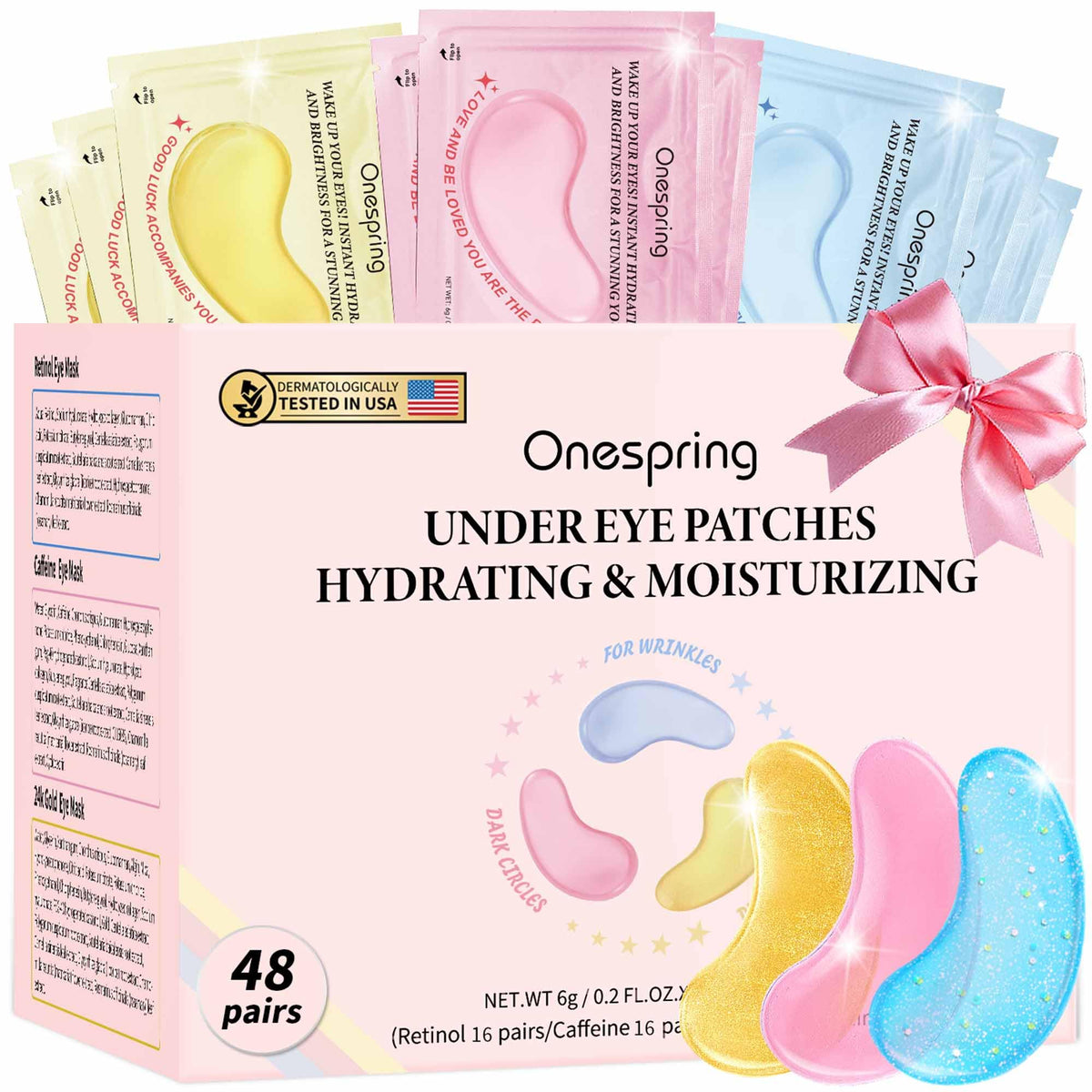 Onespring front packaging showing full gift box and variety