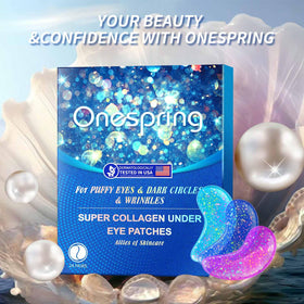 Onespring ingredients label closeup showing key actives for brightness