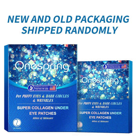 Onespring ingredients label close-up detailing collagen and hyaluronic benefit