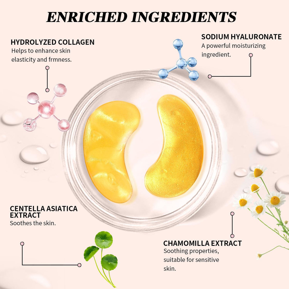 Onespring serum texture droplet showing hydration boost and glossy finish