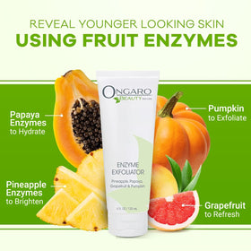 Ongaro Beauty before and after skin texture improvement highlighting smoothing benefit