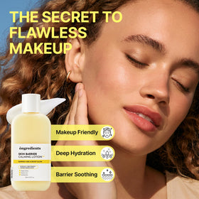 ONGREDIENTS ingredient focus on centella and oliosome teca to soothe sensitive skin
