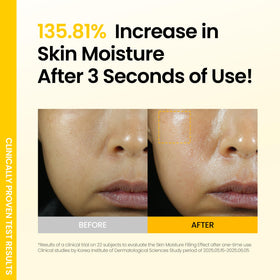 ONGREDIENTS label reading Centella and glutathione highlighting soothing ingredient benefits