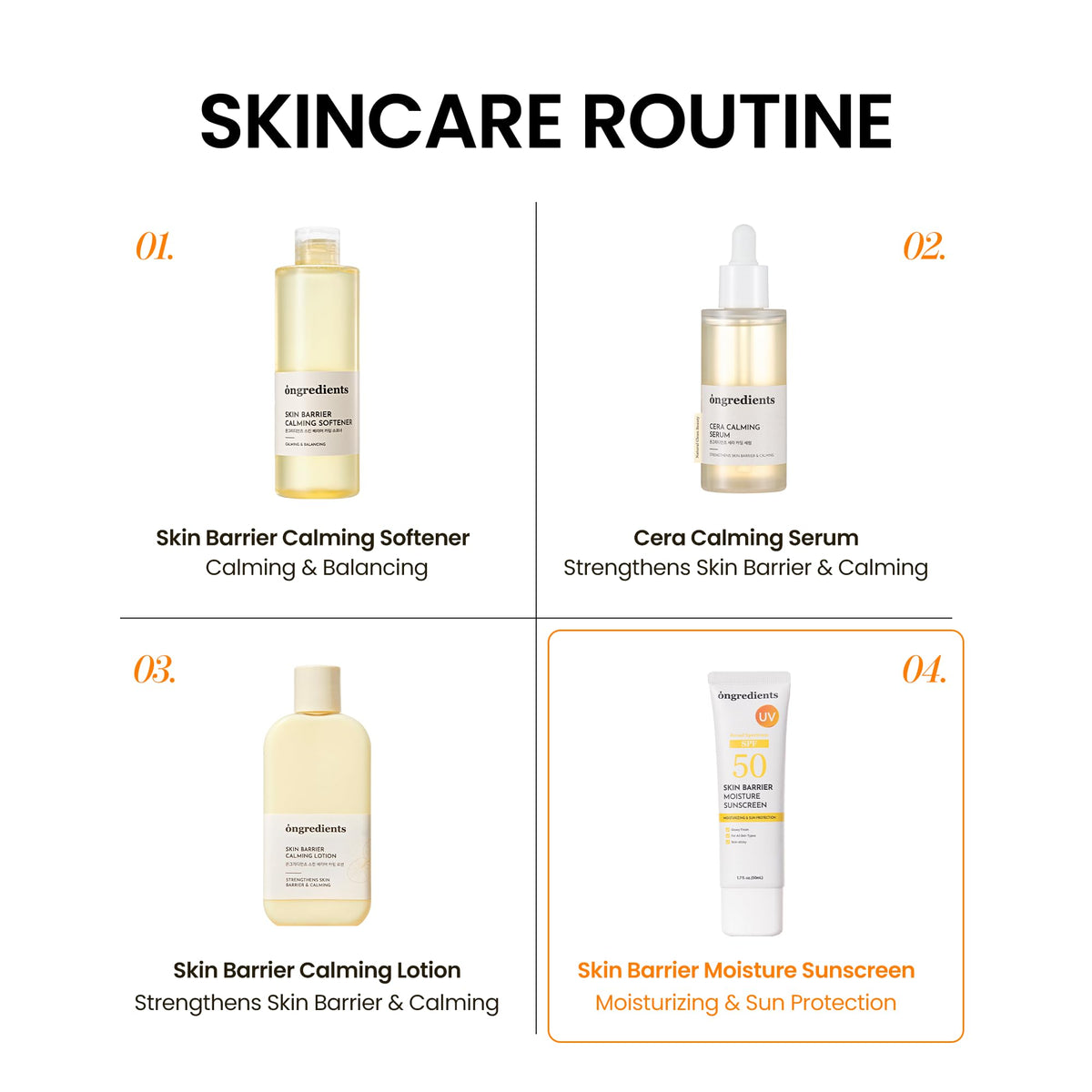 ONGREDIENTS close label view showing SPF registration and ingredients