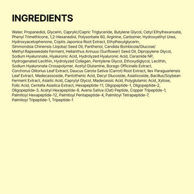 ONGREDIENTS lifestyle scene on bathroom counter supporting morning routine simplicity