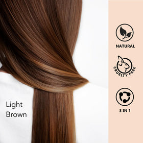 Onilyua shampoo texture pouring and lather to show coverage