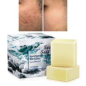 ONIYEA front packaging showing two sea salt goat milk bars and benefits