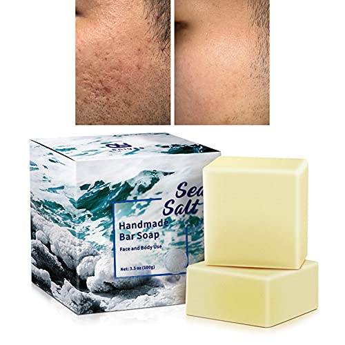 ONIYEA front packaging showing two sea salt goat milk bars and benefits