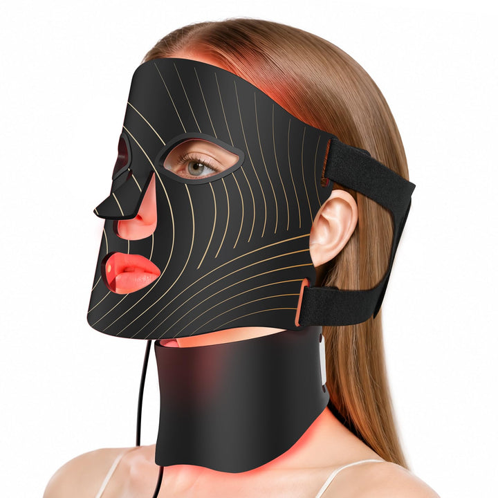 ONLUKY front view mask with controller showing ergonomic fit benefits