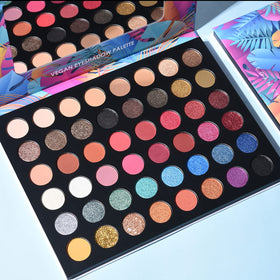 ONLYBETTER close-up of eyeshadow texture, highlights smooth blendability benefit