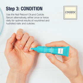 Onsen Secret 4-way buffer block angle polishing for smooth, glossy nails