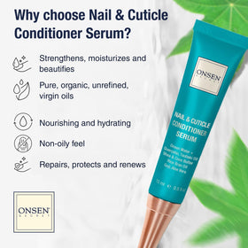 Onsen Secret reboot oil dropper detail, deep nourishment for nails