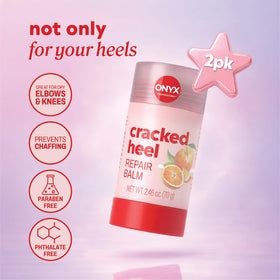 Onyx Professional applying to heel showing targeted cracked heel care benefit