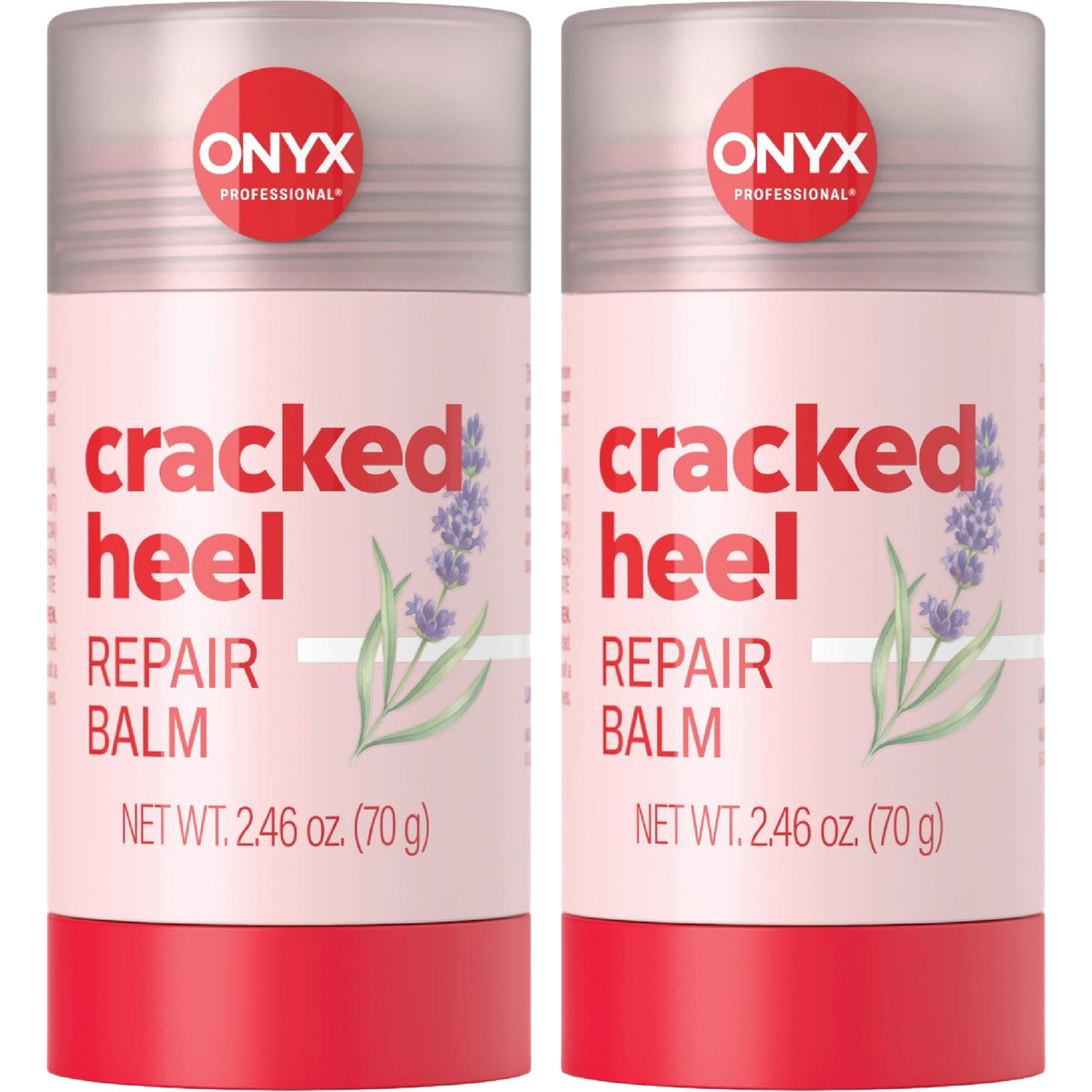 Onyx Professional front packaging showing two lavender-scented balm sticks for quick hydration