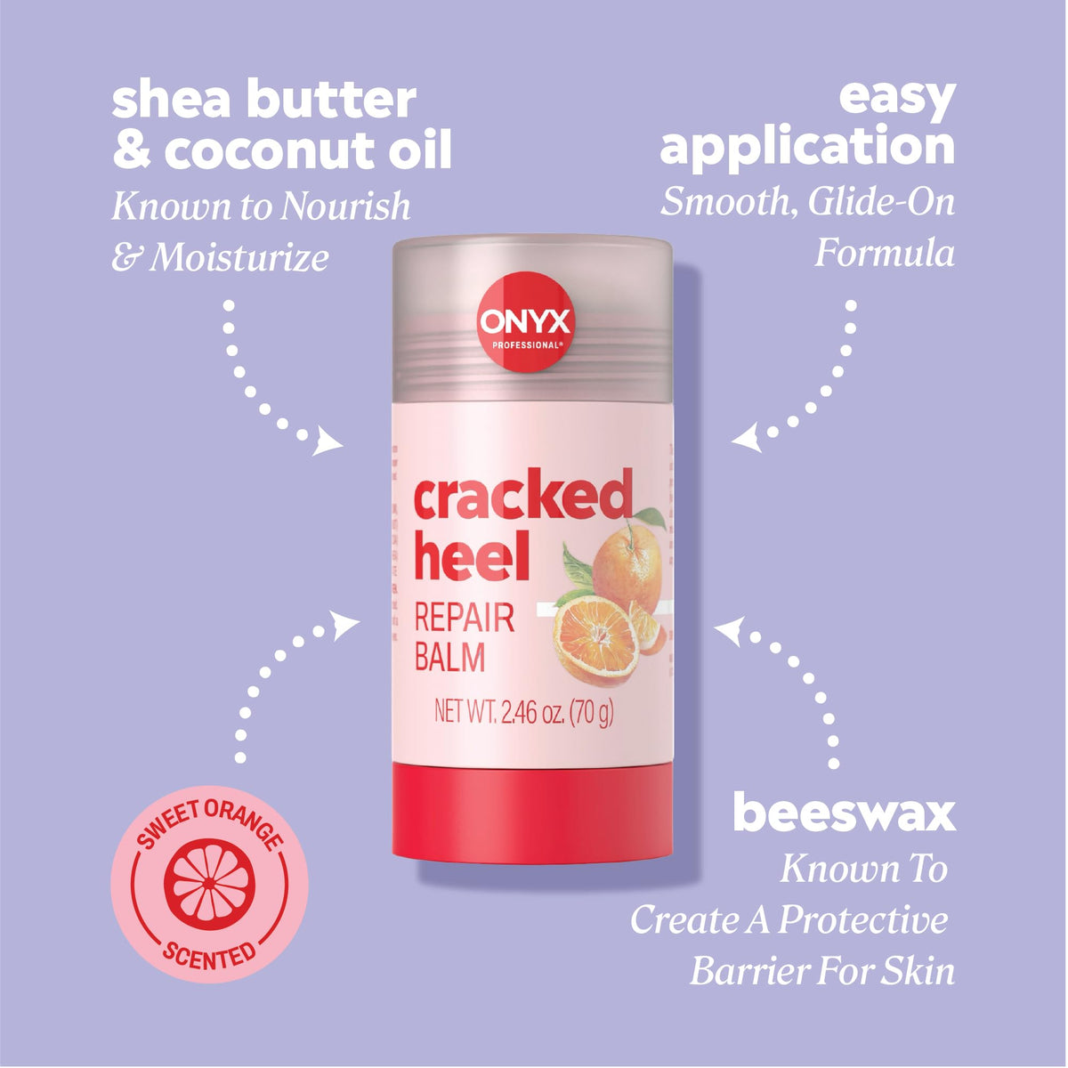 Onyx Professional texture swiped on skin highlighting deep hydration and softening