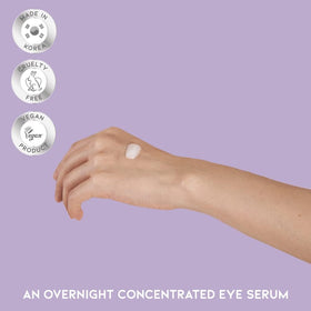 #OOTD eye cream before and after application illustrating brighter eye look