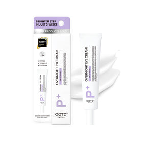 #OOTD eye cream front packaging showing product clarity benefit