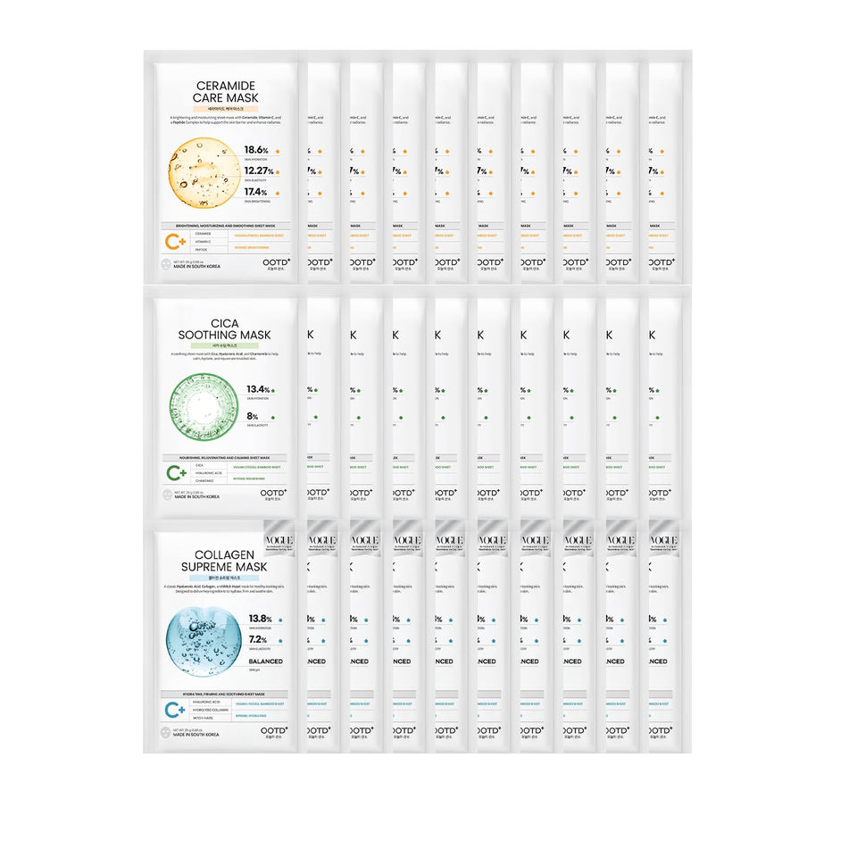 #OOTD front packaging showing 30-count set and benefits