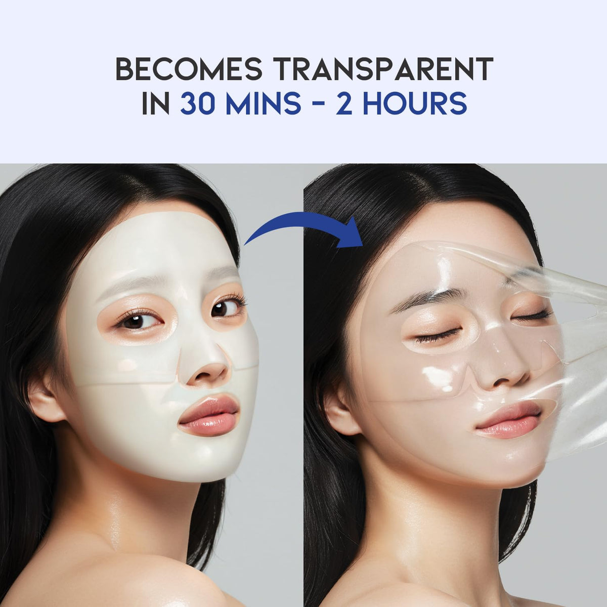 #OOTD box opened with five individual masks for convenient treatments