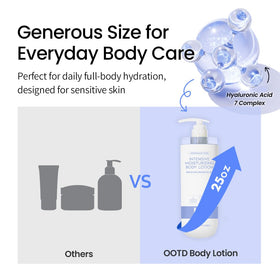 #OOTD lotion absorbing into skin shows non-greasy finish and hydrated look