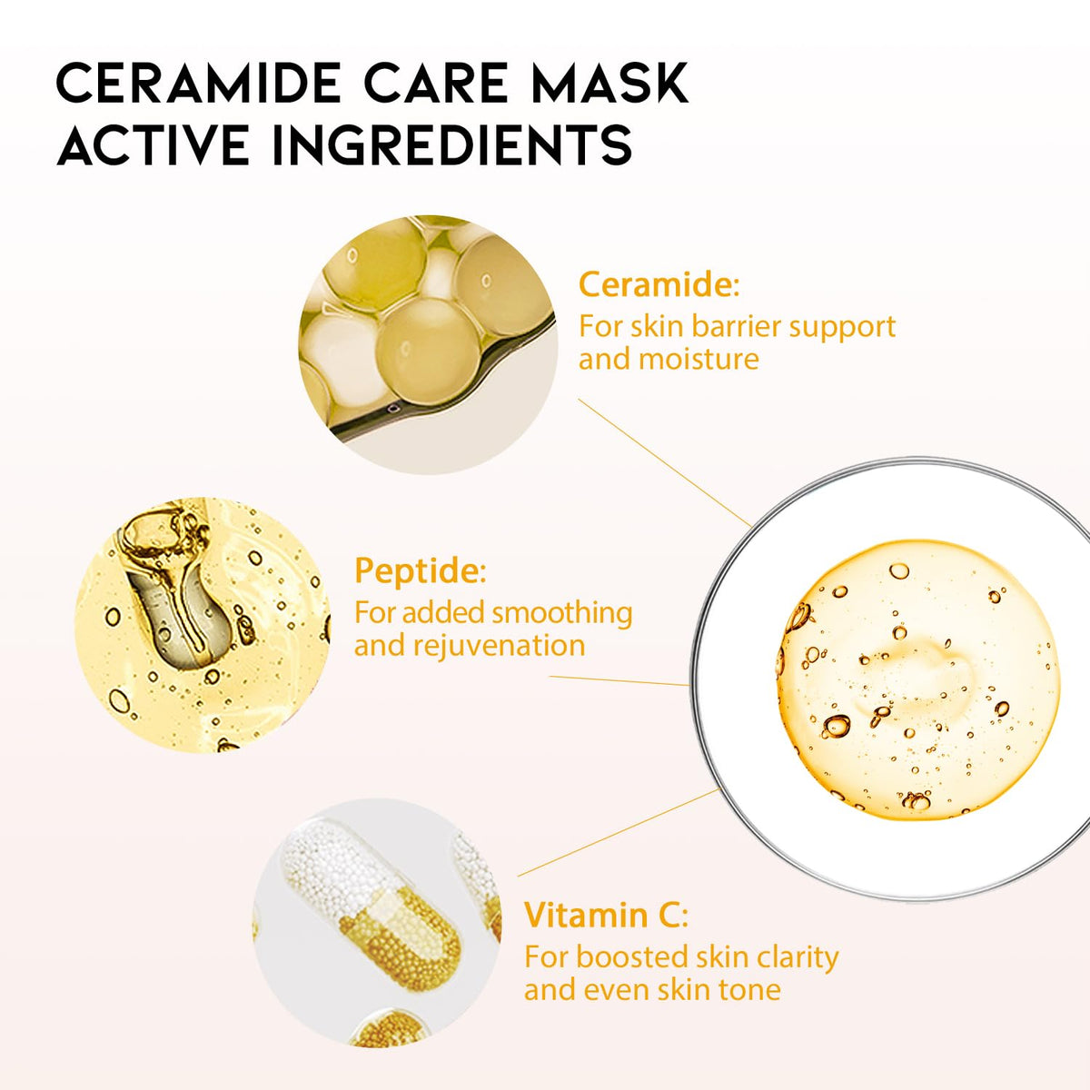 #OOTD model wearing sheet mask demonstrating calming, hydrating effect