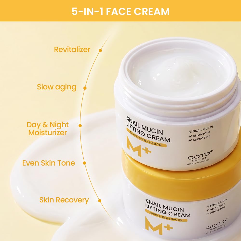 #OOTD open jar revealing cream interior for easy scoop and usage