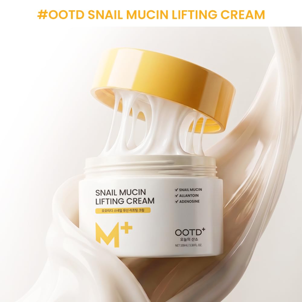 #OOTD close-up of cream texture illustrating silky hydration and smooth finish