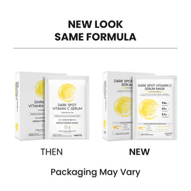 #OOTD open sachet revealing clear serum and hygienic single-use mask for quick application