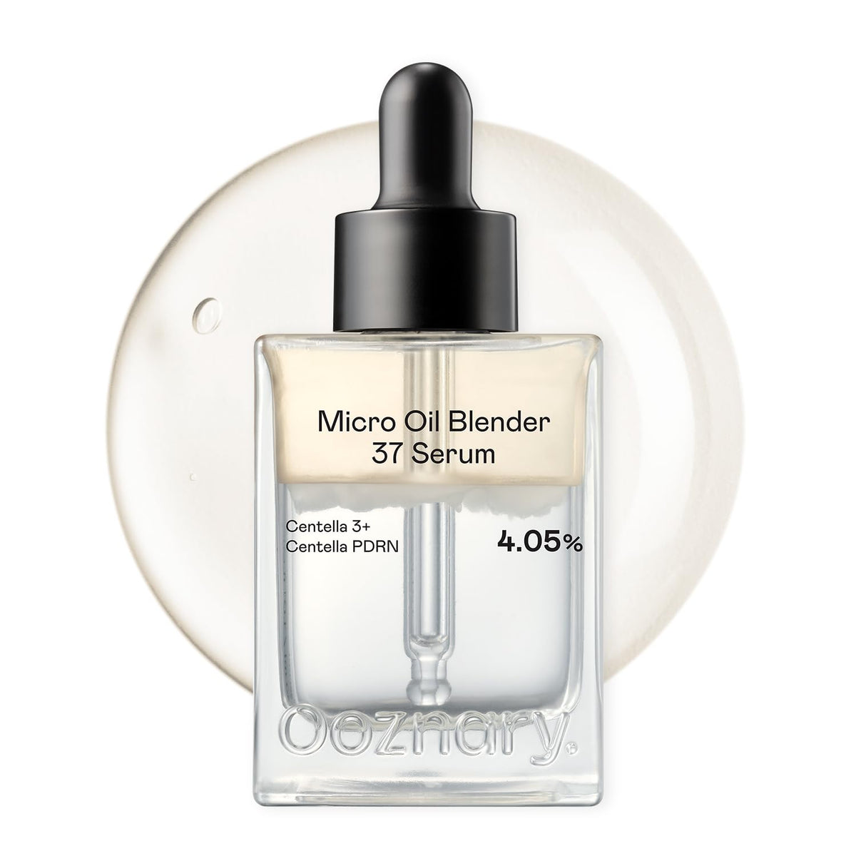 OOZNARY front packaging bottle showing compact 30ml size and benefit