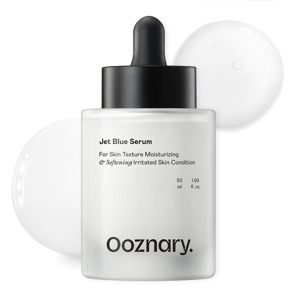 OOZNARY front bottle view showing sleek packaging and hydration promise