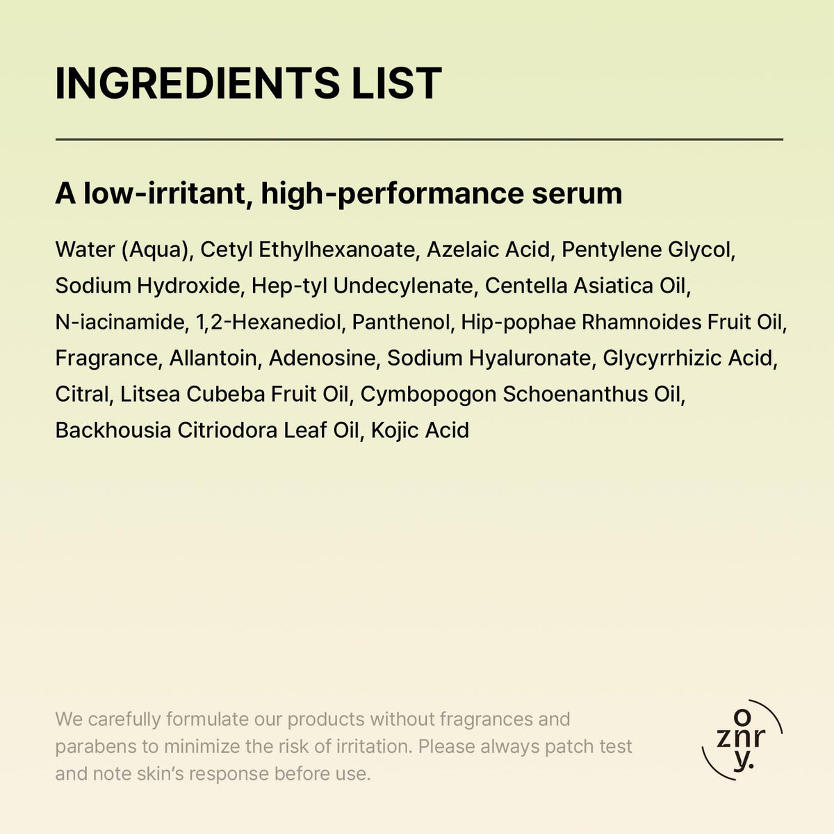 OOZNARY placed on bathroom vanity showing daily routine integration benefit