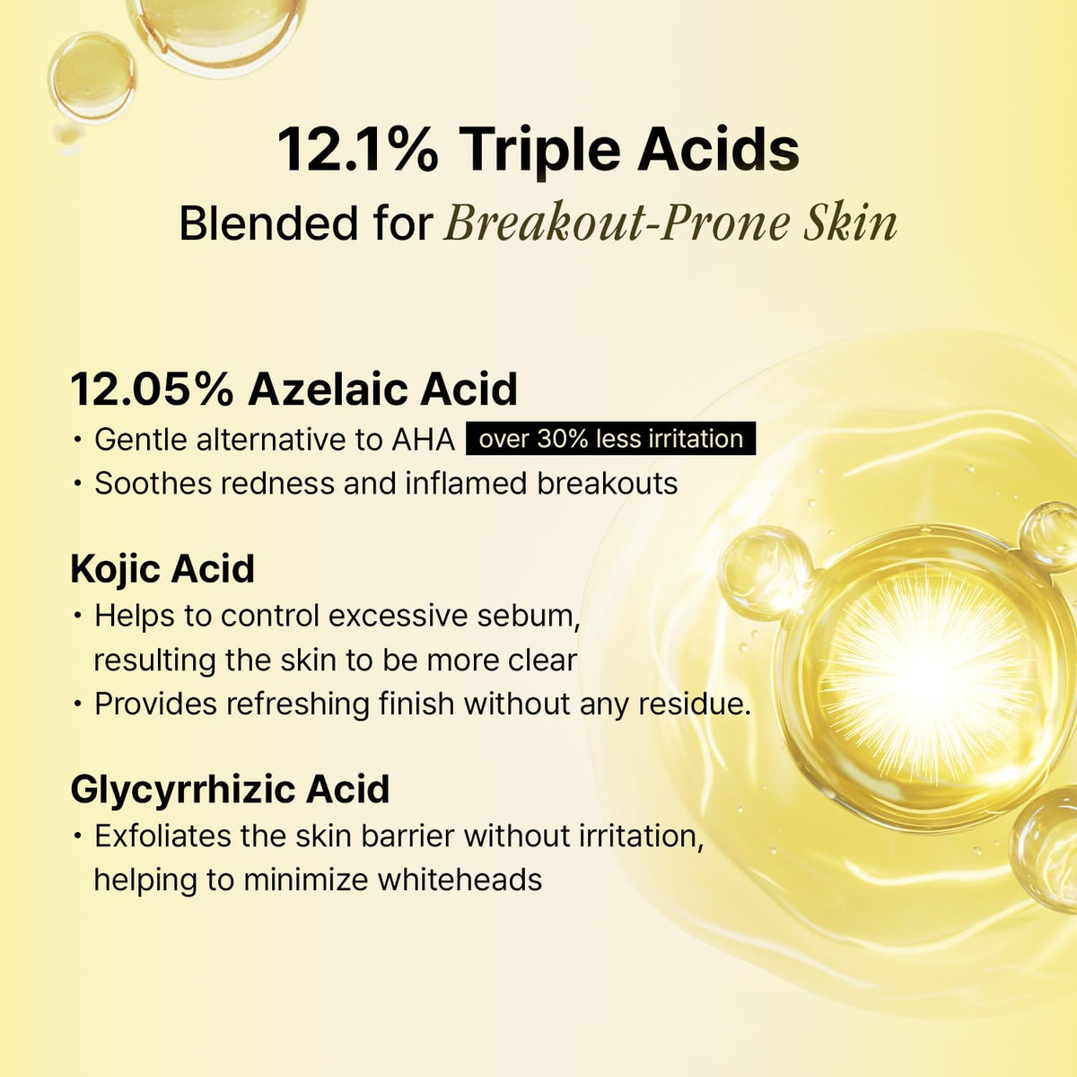 OOZNARY serum applied on hand displaying smooth finish and non-greasy feel