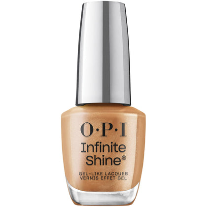 OPI bottle front view showing 2000 Karats metallic gold and attractive shine